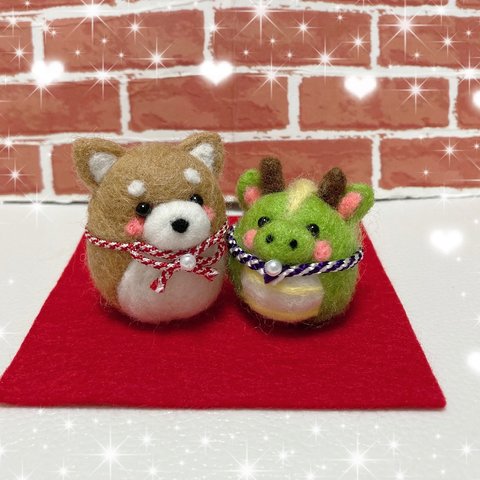 ✨🎍新年柴犬ちゃん干支の飾り🎍✨