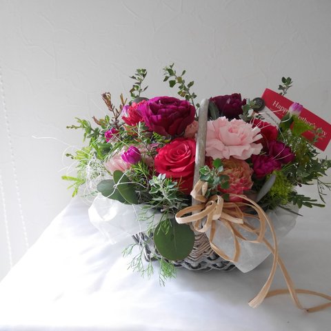 生花/母の日ご予約/母の日/母の日ギフト/フラワーアレンジメント/Mother’s Day /Gift /pink /Flower /arrangement