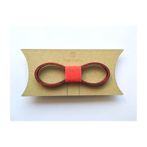 【tamago model】木製の蝶ネクタイ“Frame tie”