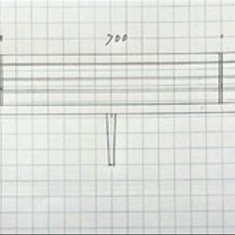 【すずらん様専用】スラッシュ 210cm テレビボード  オーク  奥行き31cm　スリット加工あり 　木製脚15.5cm　