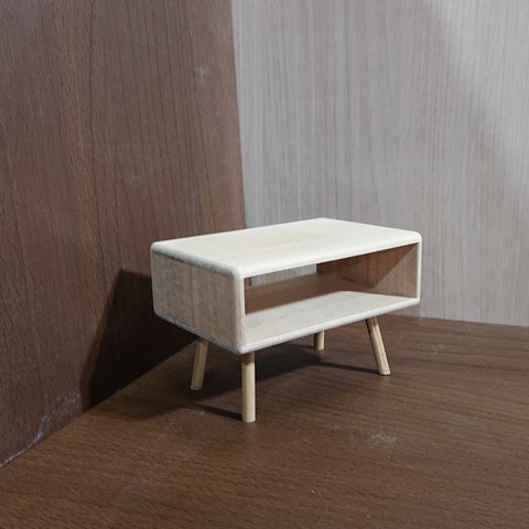 ミニチュア家具　ローテーブル