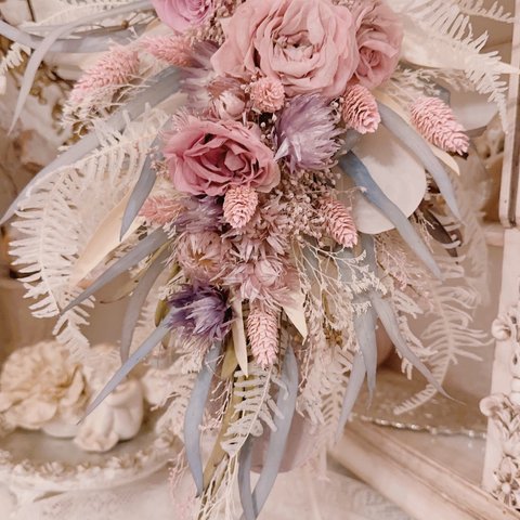 Preserved Flower Cast Bouquet💓