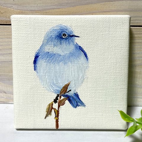 青い鳥　（油絵）