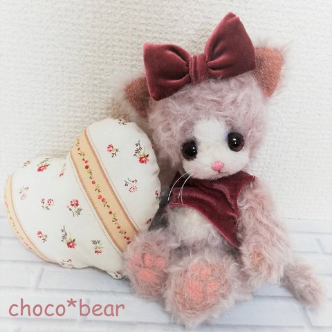 choco*bear　ウッドローズ色    泣き虫仔猫　