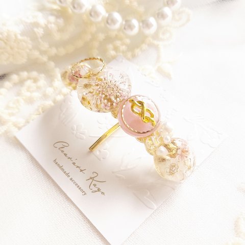 new*ᵕ̈ᰔᩚ   Flower＆Infinity ポニーフック sakura