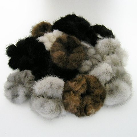 ¶ new antique fur ¶ カラー色々ミンクファーシュシュ各種