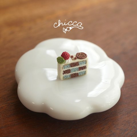 【再販】片耳/ミント■mosaic cake