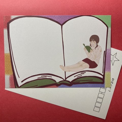 【124】『読書する女の子②』