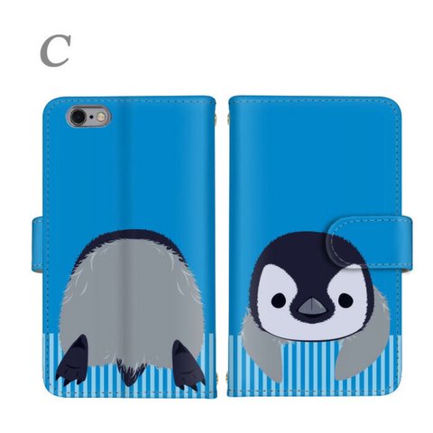 ペンギン　可愛いスマホケース　携帯ケース　スマホケース　iPhone Xperia Android