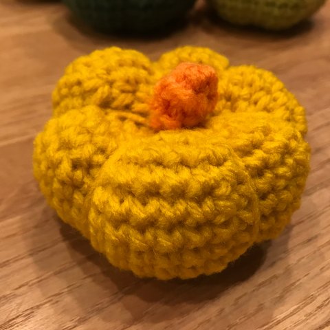 編みぐるみ（かぼちゃ）
