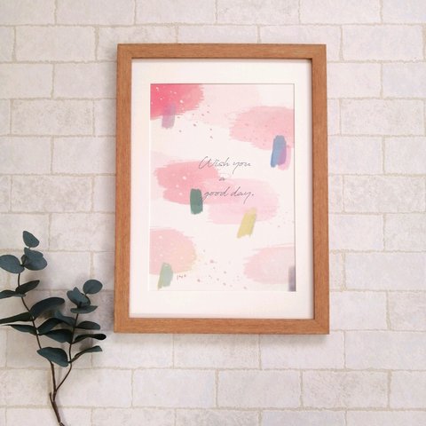 ● Art poster / 春 / 桜 / ポスター / フレーム無し