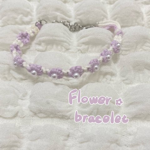 Flower bracelet