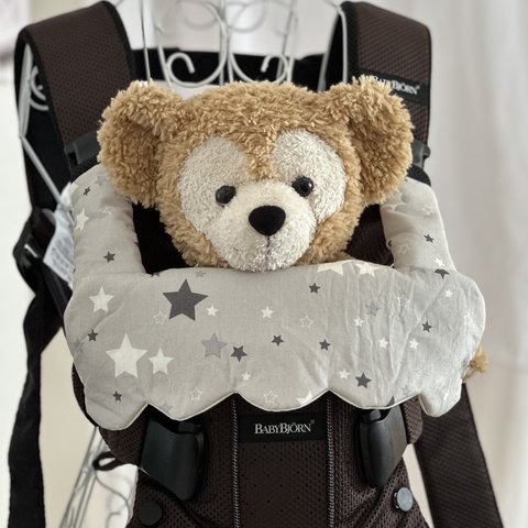 babybjorn☆ベビービョルンワン☆ワンカイエアー☆抱っこ紐カバー☆☆もくもくデザイン☆星柄☆