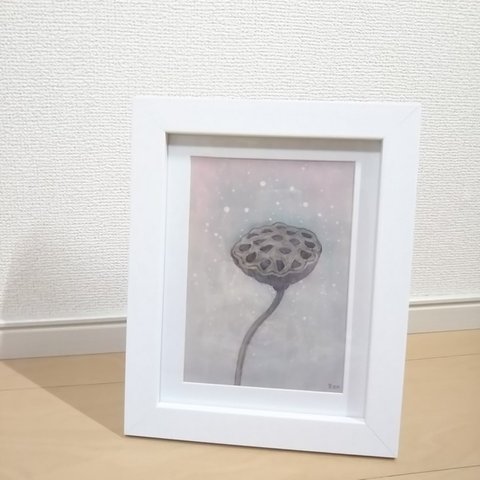 原画◇ART◇「泡沫と蓮」 lotus