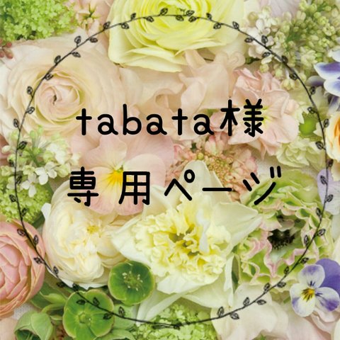 ＊tabata様専用ページ＊