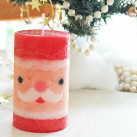 Santa Claus candle