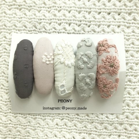 ❁ 春色刺繍セット⑥ ❁ 