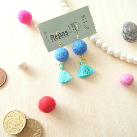 pom-pom*tassel   mint 