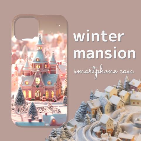 winter mansion スマホケース