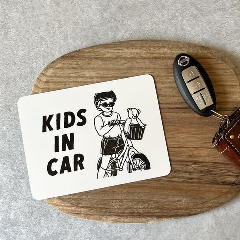 【 KIDS in CAR 】ステッカー | マグネット | キッズインカー
