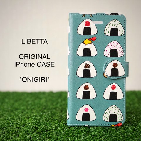 ★ ONIGIRI ★ 手帳型スマホケース iPhone case
