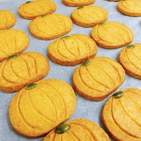 かぼちゃのクッキー【ハロウィンパッケージ】『1枚×3袋セット』