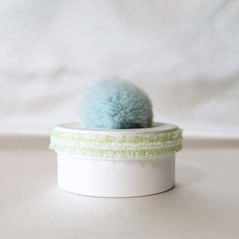 fur box mini -green-