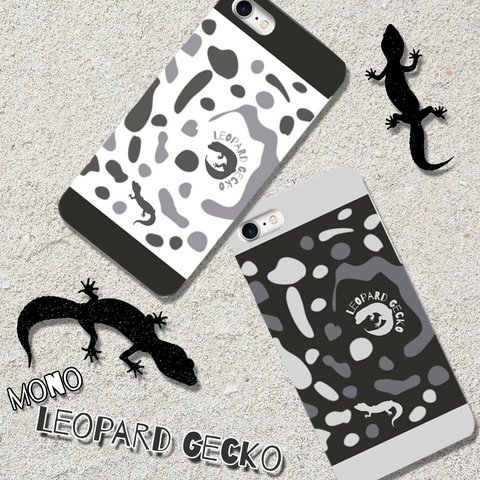 iPhone/Android　MONO Leopard Gecko-モノ レオパードゲッコー-　ハードケース