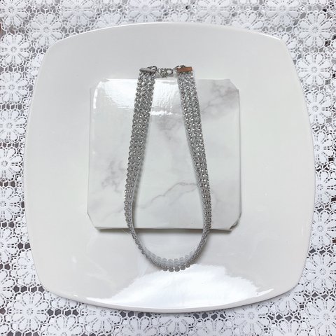 amona  Ａ silver choker