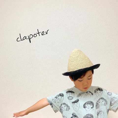 clapoter のっぽさん帽子　バイカラー