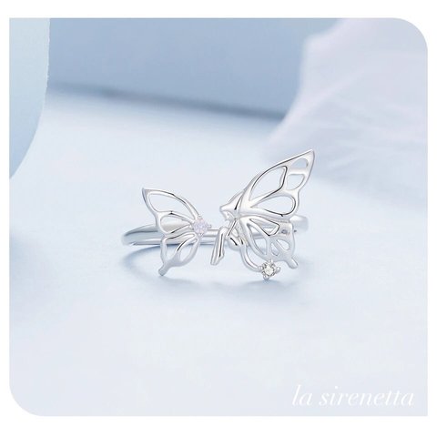 受注製作 ＊ butterfly elf ring