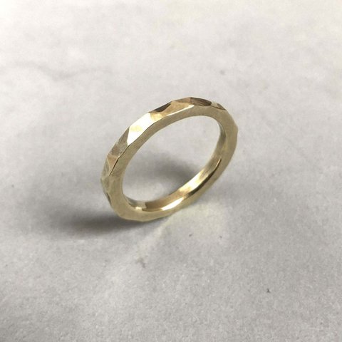 brass ring 2.5mm /真鍮/リング/指輪/槌目/シンプル