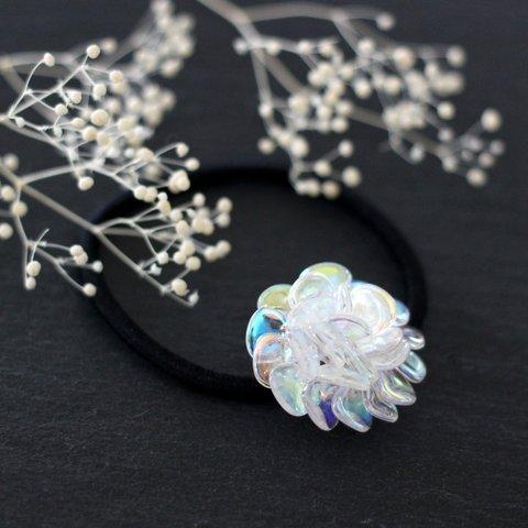 flower hairtie (aurora)