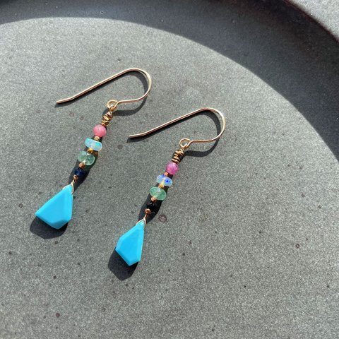 Atlas : Turquoise Sleeping Beauty Earring