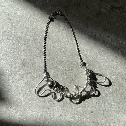 random movement necklace _ランダム ムーブメント ネックレス