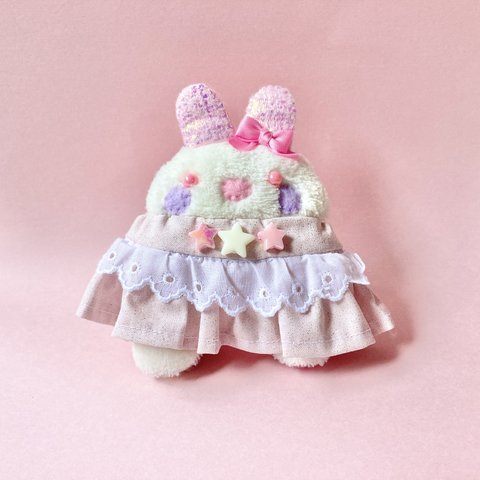 ゆめかわピンク双子うちゃぼんうちゃぼん★10号　うさぎ　ぬいぐるみ　ゆめかわいい