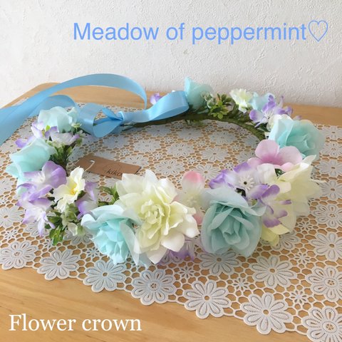 Meadow of Peppermint's♡花かんむり