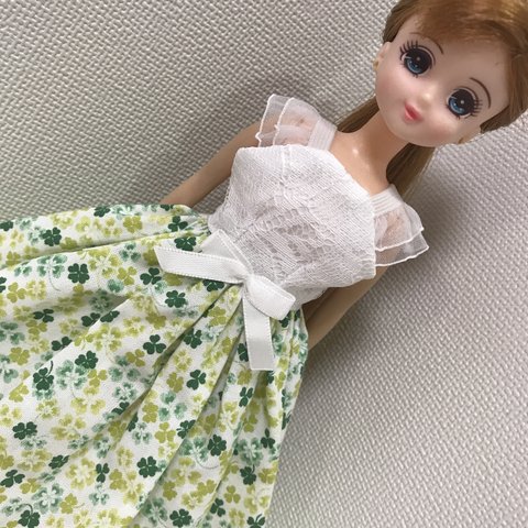 お値下げ　リカちゃん服　ドレス