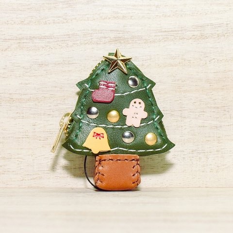 クリスマスツリー・ミニコインケース