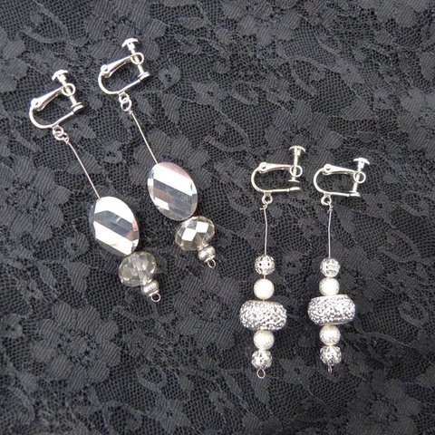 初めての手作りearring