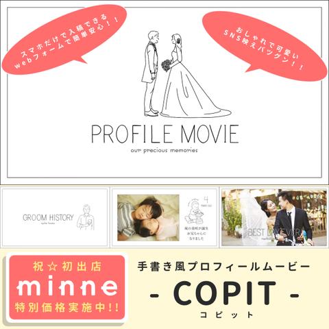 手書き風プロフィールムービー「Copit」