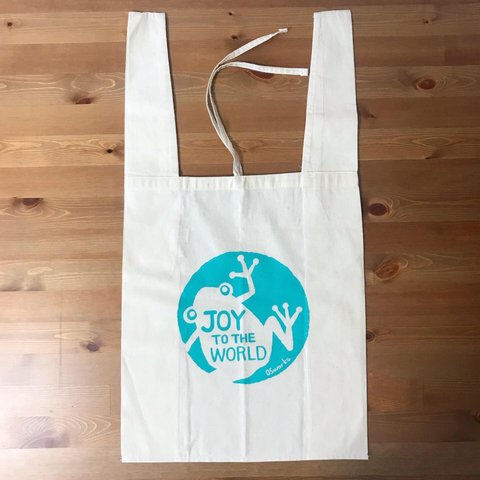 お買い物エコバッグ "JOY TO THE WORLD"