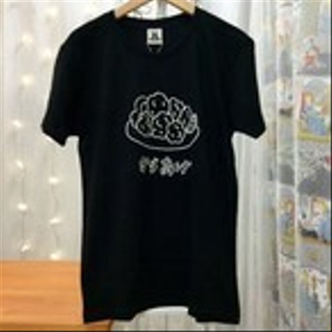 【処分SALE】【レディース】食べ合わせシリーズからあげTシャツ<日本製>