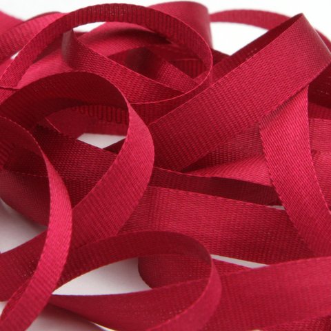 FUJIYAMA RIBBON エンブロイダリーリボン 7mm ルビー 9.14M巻（FY-262-7mm-143）