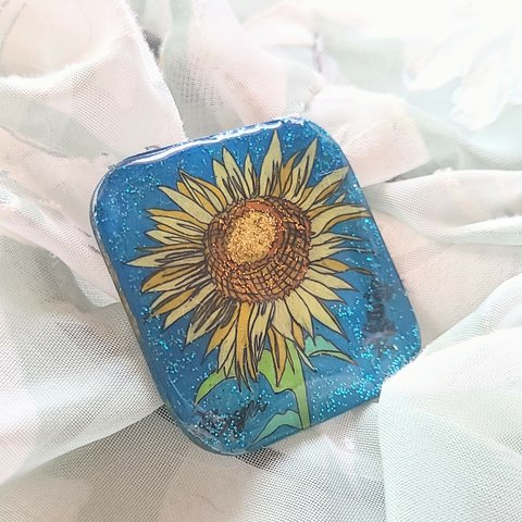 🌻ひまわりブローチ🌻