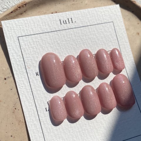 nailtip◻︎no.47 春pinkマグネットネイル