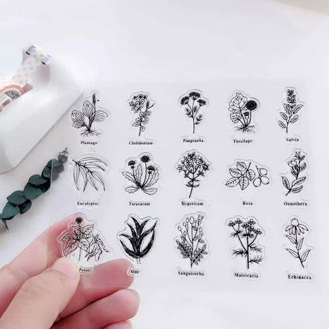 シリコンスタンプ 植物図鑑(No.134Z)