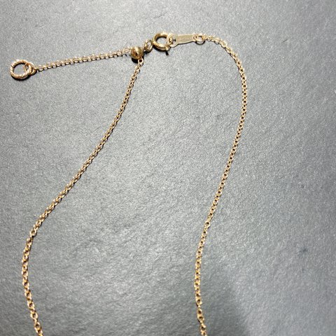 adzuki  chain necklace 14kgold