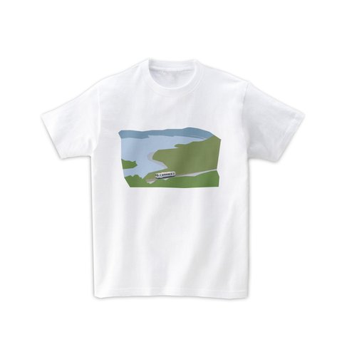 電車Tシャツ-浜名湖