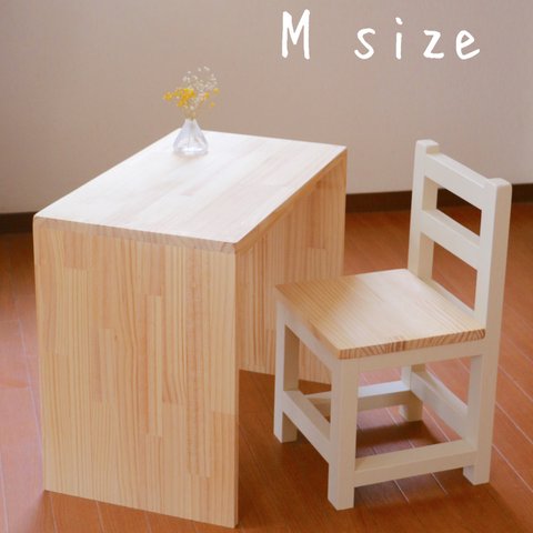 コの字　キッズテーブルセット　Mサイズ